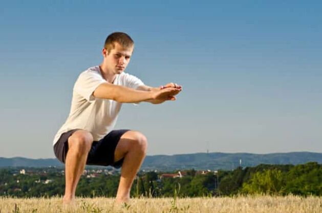 Squat is an effective exercise to prevent prostatitis